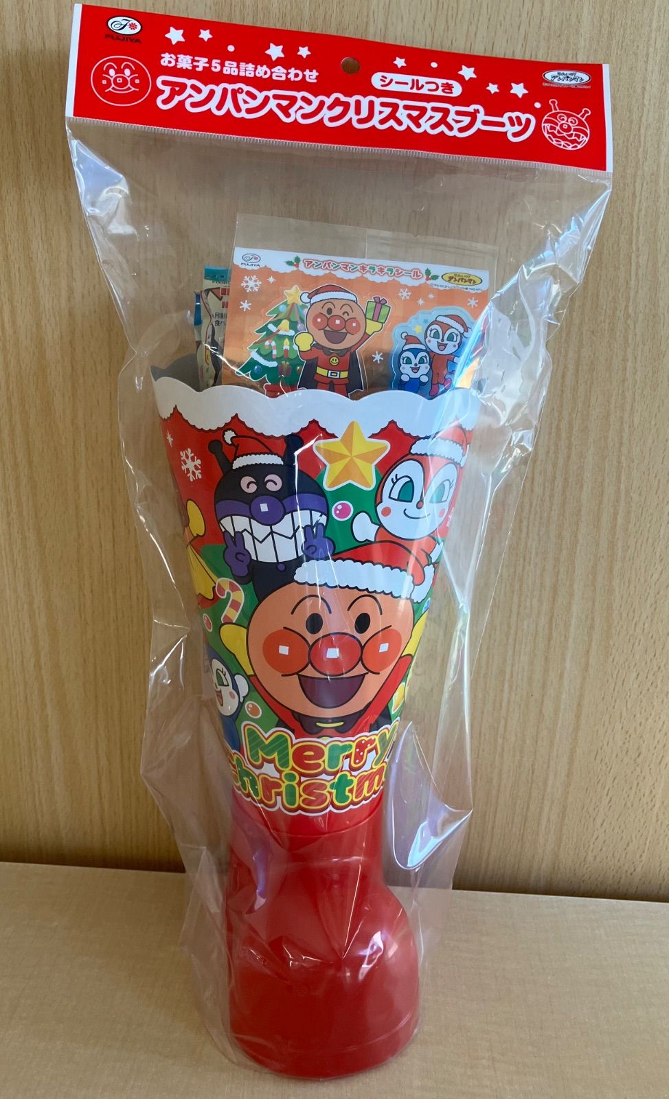 不二家 アンパンマン クリスマスブーツ2025 未開封 - メルカリ