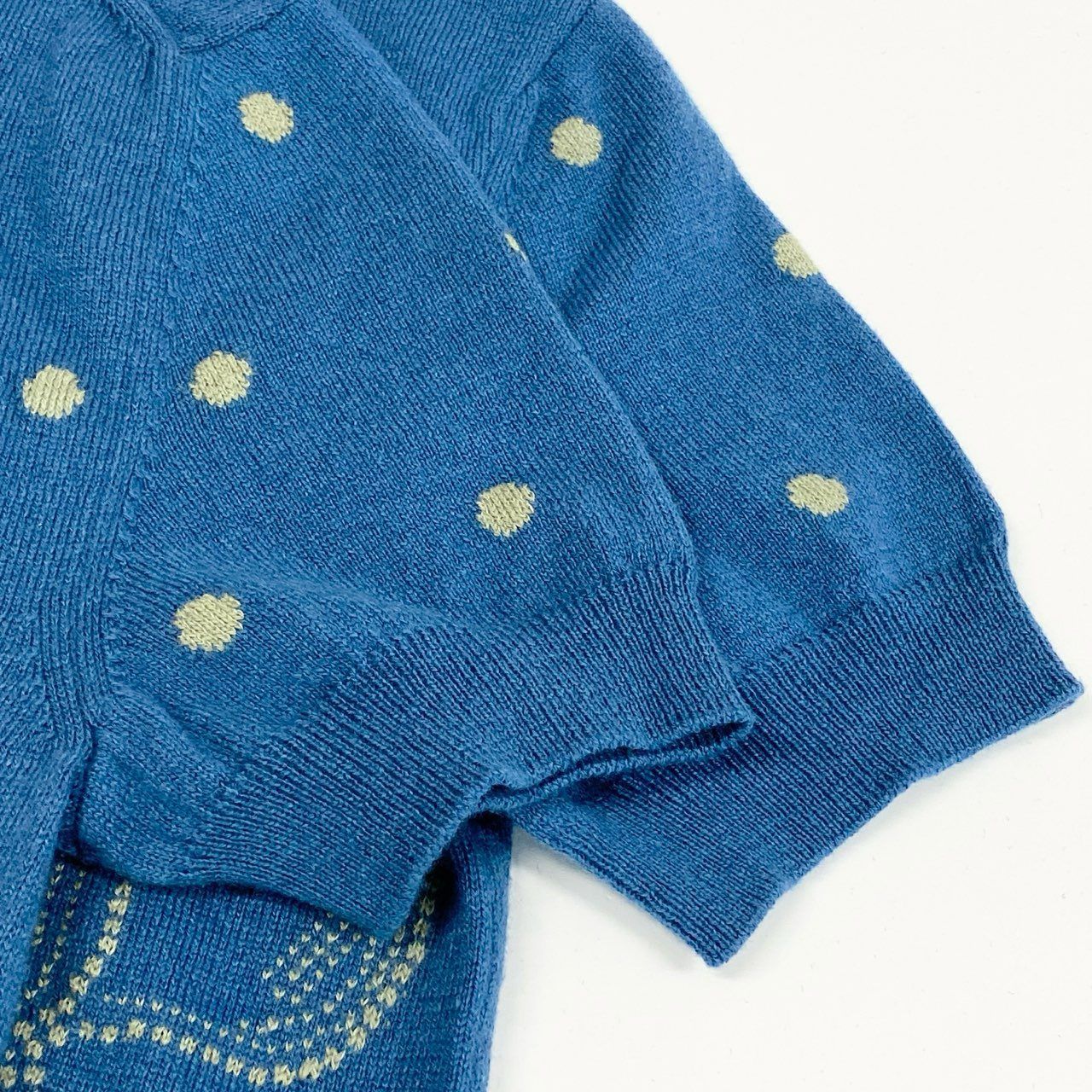 エルメス シャツ ニット Brides de Gala M カシミヤ シルク Bride de