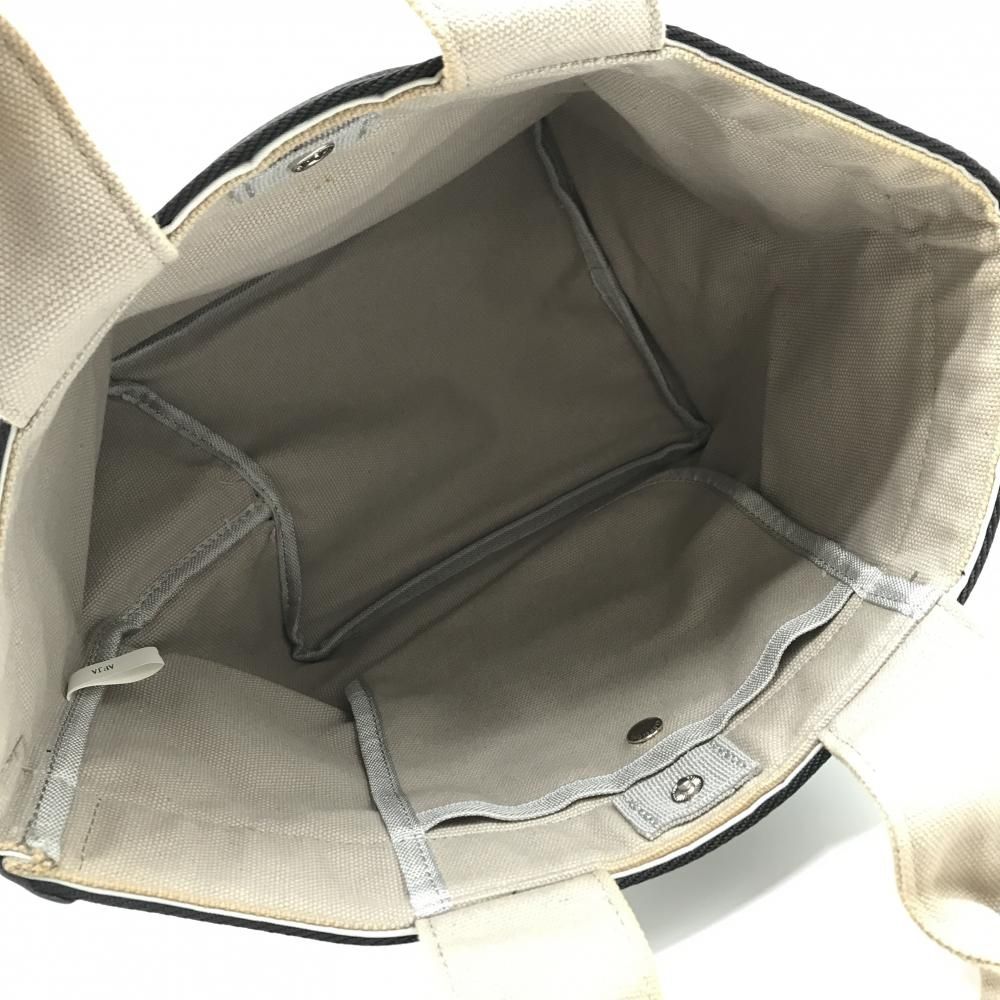 マークアンドロナ カートバッグ ライトグレー×黒 カモフラ地模様 迷彩