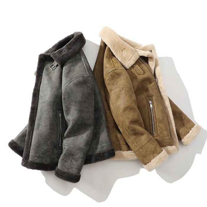 ライダース ジャケット メンズ 毛皮コート ムートンコート ムートン