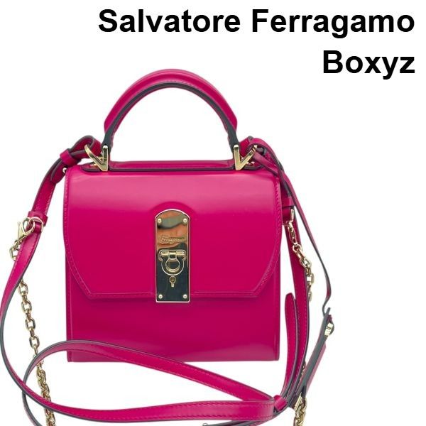 ○ サルヴァトーレフェラガモ Salvatore Ferragamo バッグ ボクシィズ