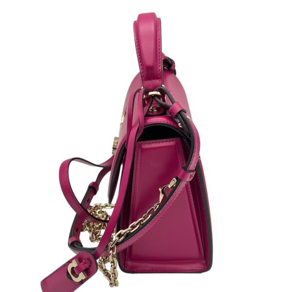 美品 サルヴァトーレ フェラガモ バッグ ボクシィズ スモール 2way バッグ レザー ピンク レディース 90300305 【中古】ブランド ○ サルヴァトーレフェラガモ Salvatore Ferragamo バッグ ボクシィズ