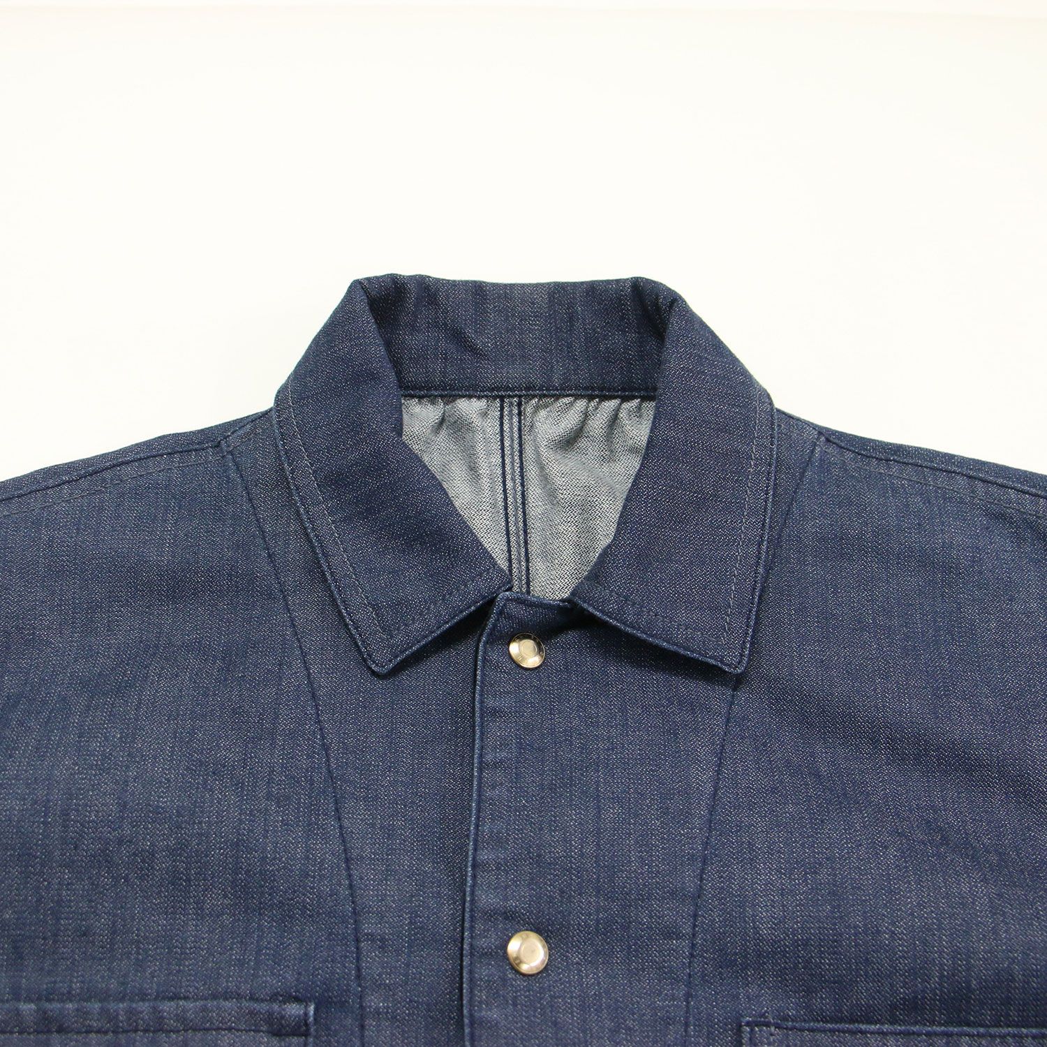 Drawer デニム カバーオール　ジャケット ドゥロワー　美品 美品】DRAWER ドゥロワー ジャケット ブルー サイズ:34(XS