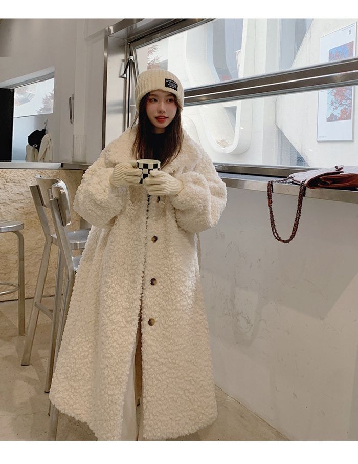 ボアコート レディース ボア もこもこ ボアコート ロングコート ロング