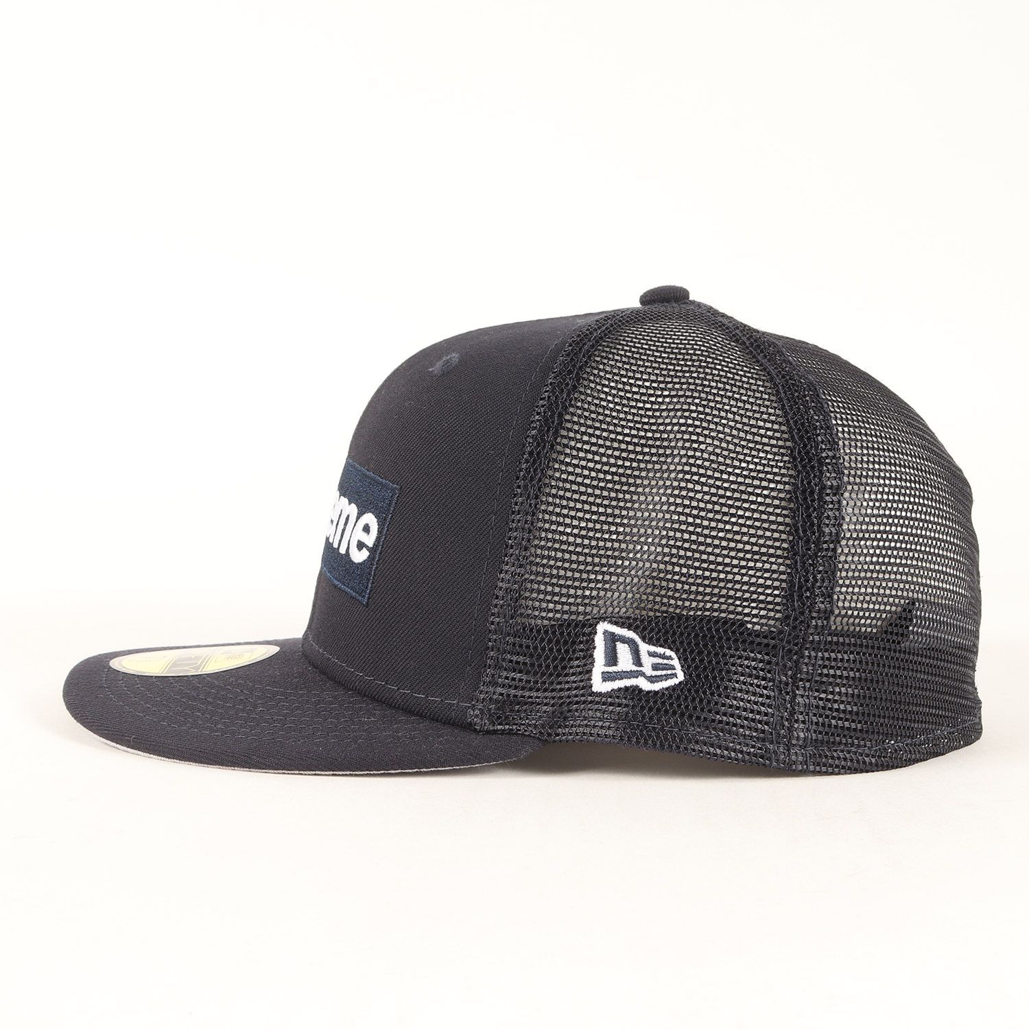 美品】Supreme シュプリーム キャップ ネイビー 紺 サイズ:7 1/2(59.6 