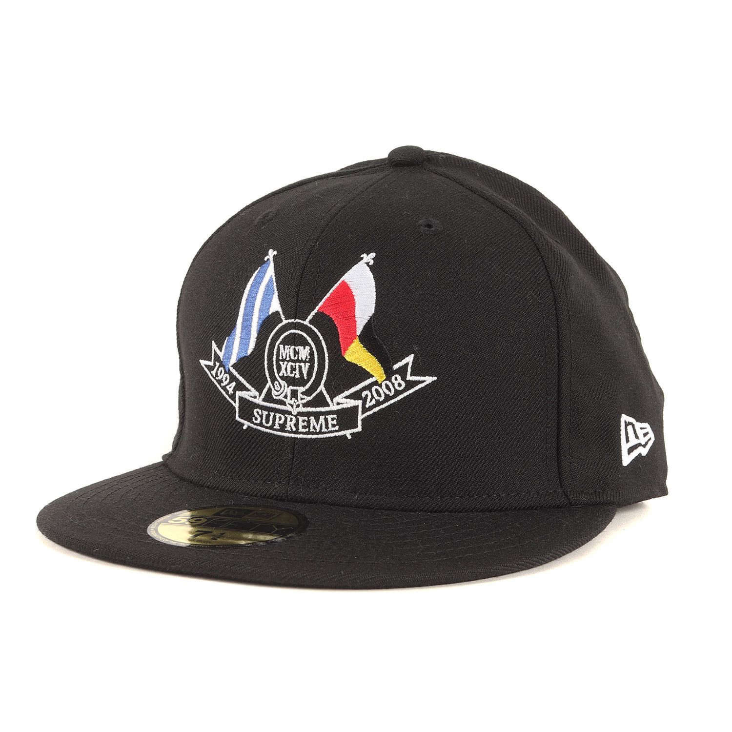 新品】Supreme シュプリーム キャップ ブラック 黒 サイズ:7 1/2(59.6