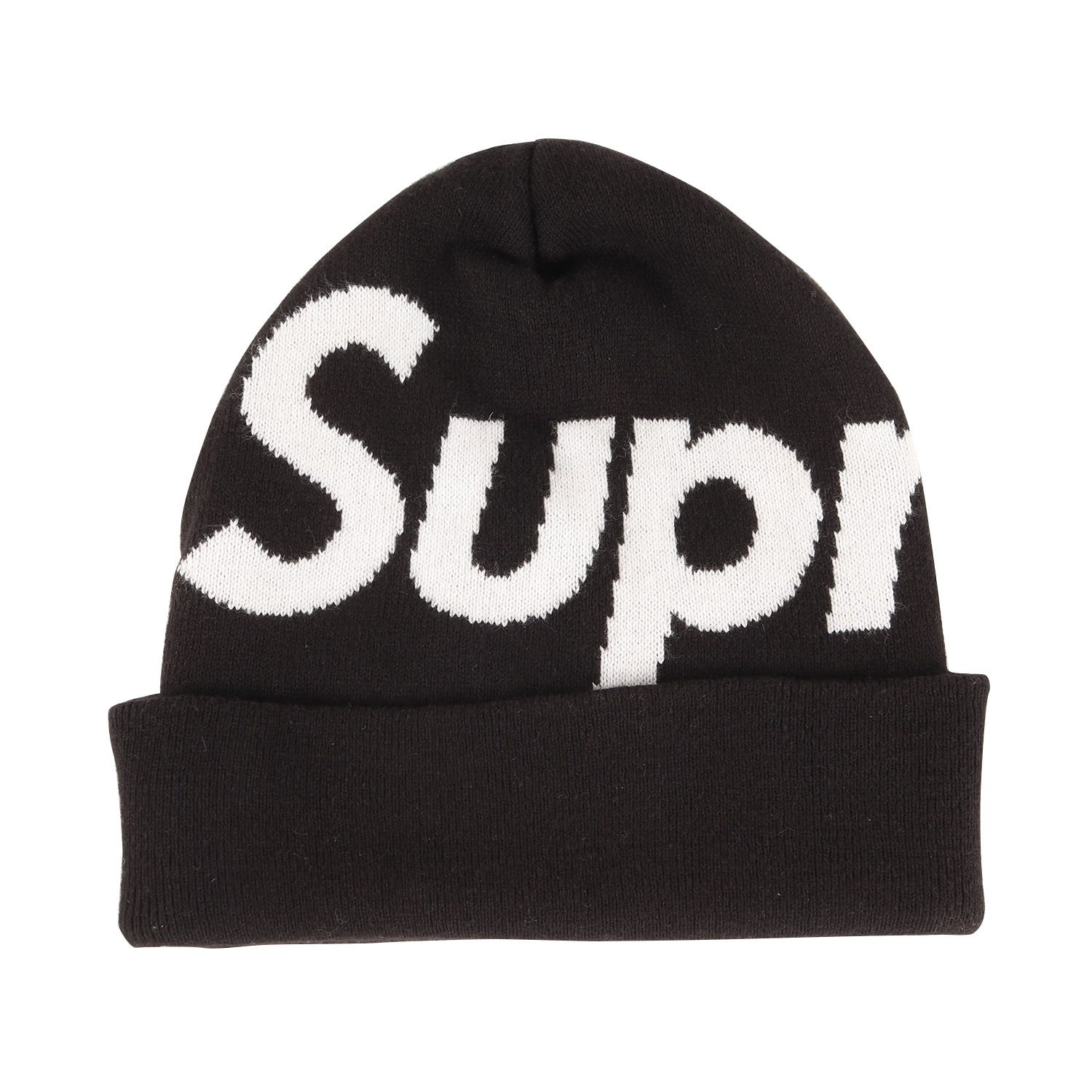 Supreme シュプリーム ビーニー ブラック 黒 サイズ:FREE | 24AW ビッグロゴ ニット ビーニー (Big Logo Beanie) | ブランド 帽子 ニットキャップ【メンズ】【中古】 Supreme シュプリーム ビーニー ブラック 黒 サイズ:FREE | 24AW