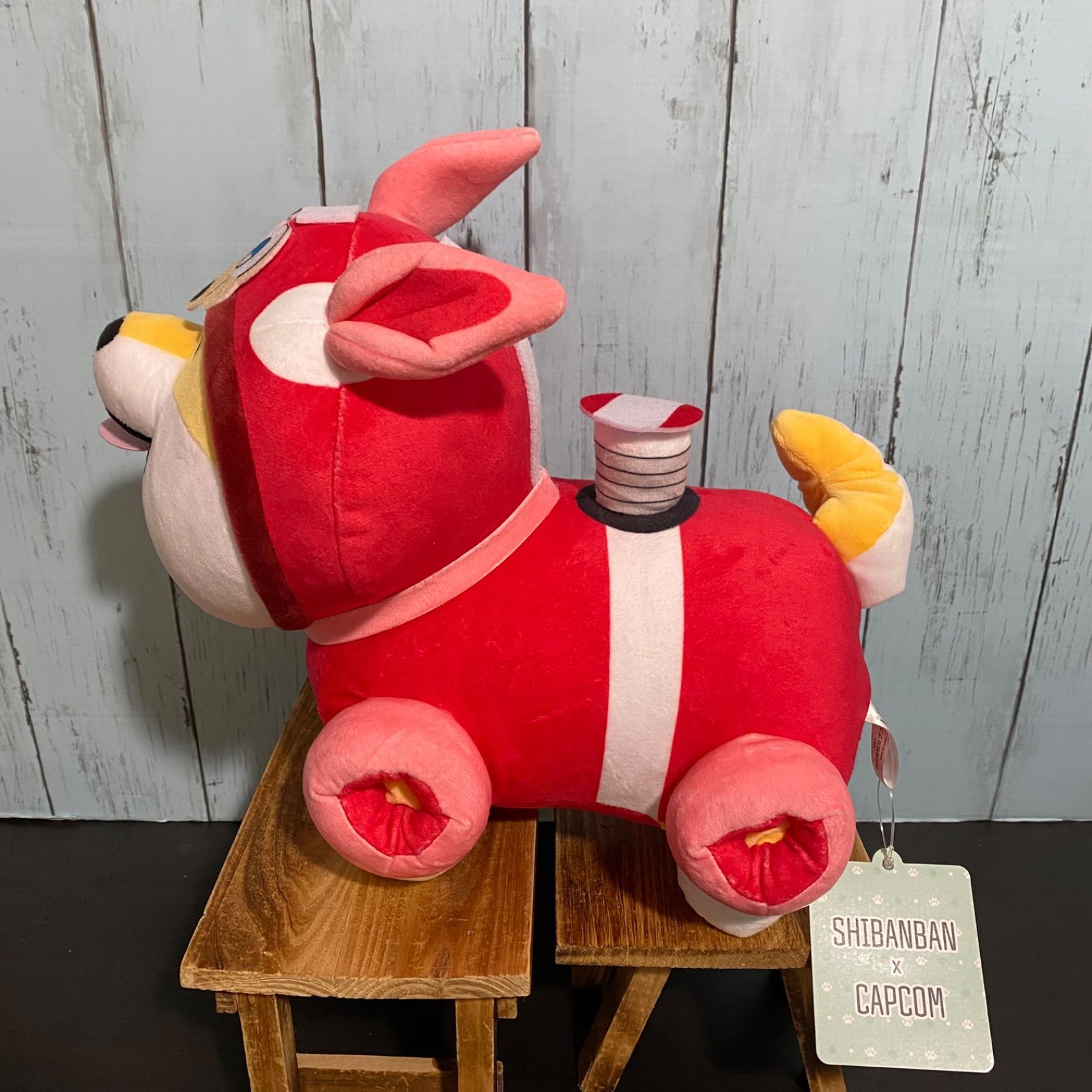 しばんばん×カプコン しばんばんラッシュ (ロックマン) BIGぬいぐるみ