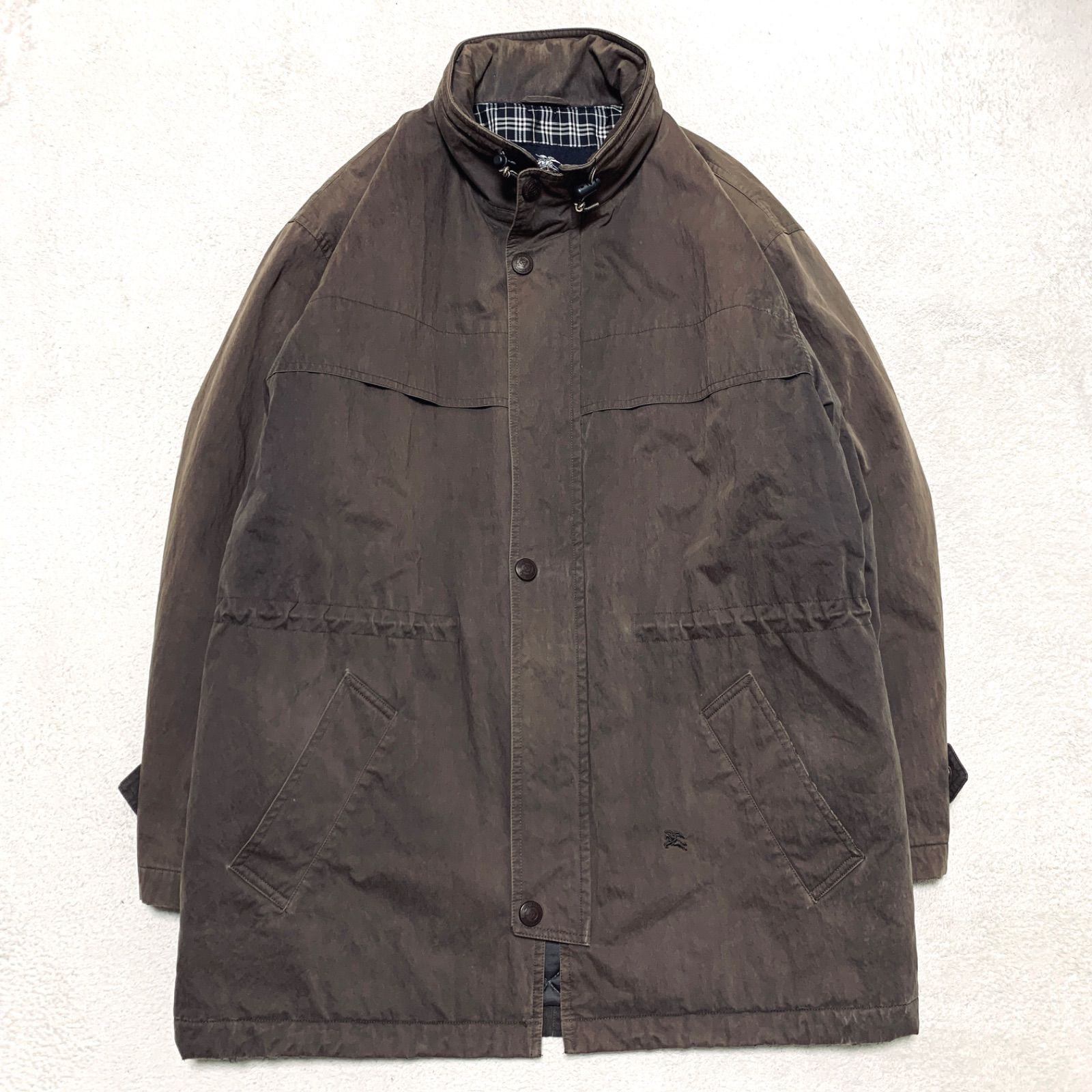 BURBERRY LONDON スタンドカラーコート トレンチコート 中綿入り