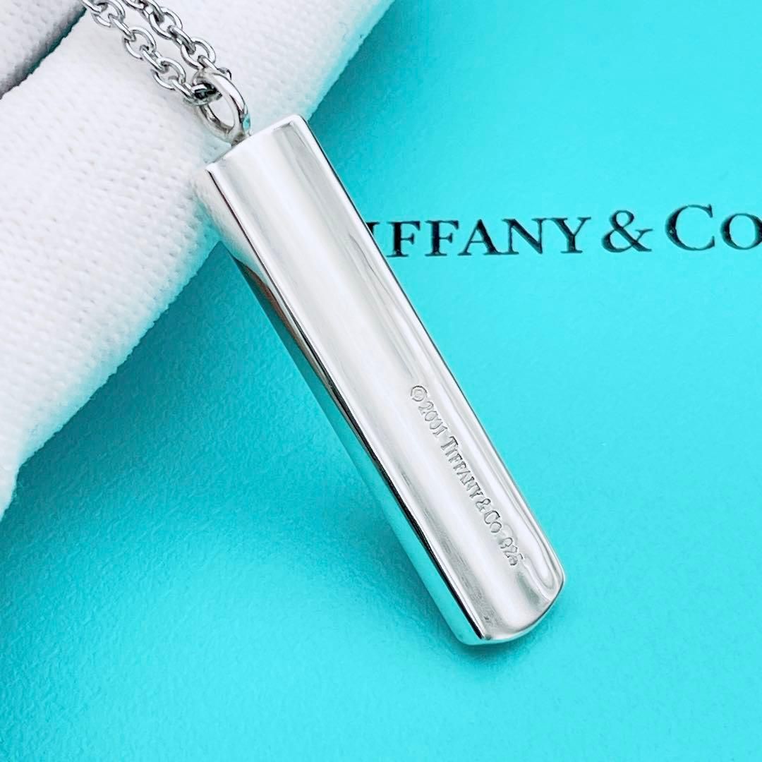 希少 オールドティファニー 925 チタン 1837 プレート ネックレス