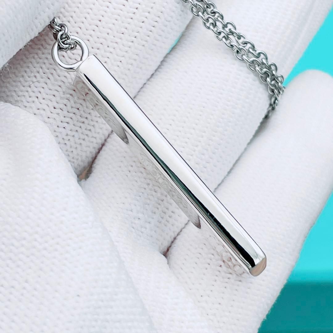 ◇ティファニー◇新品仕上済 Tiffany&Co. 1837 バー ネックレス
