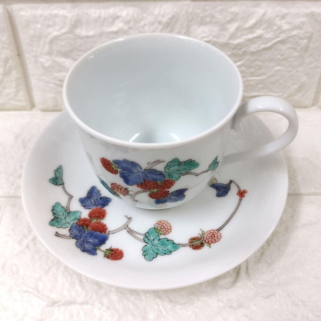 十四代 酒井田柿右衛門 カップ ソーサー セット カップ＆ソーサー