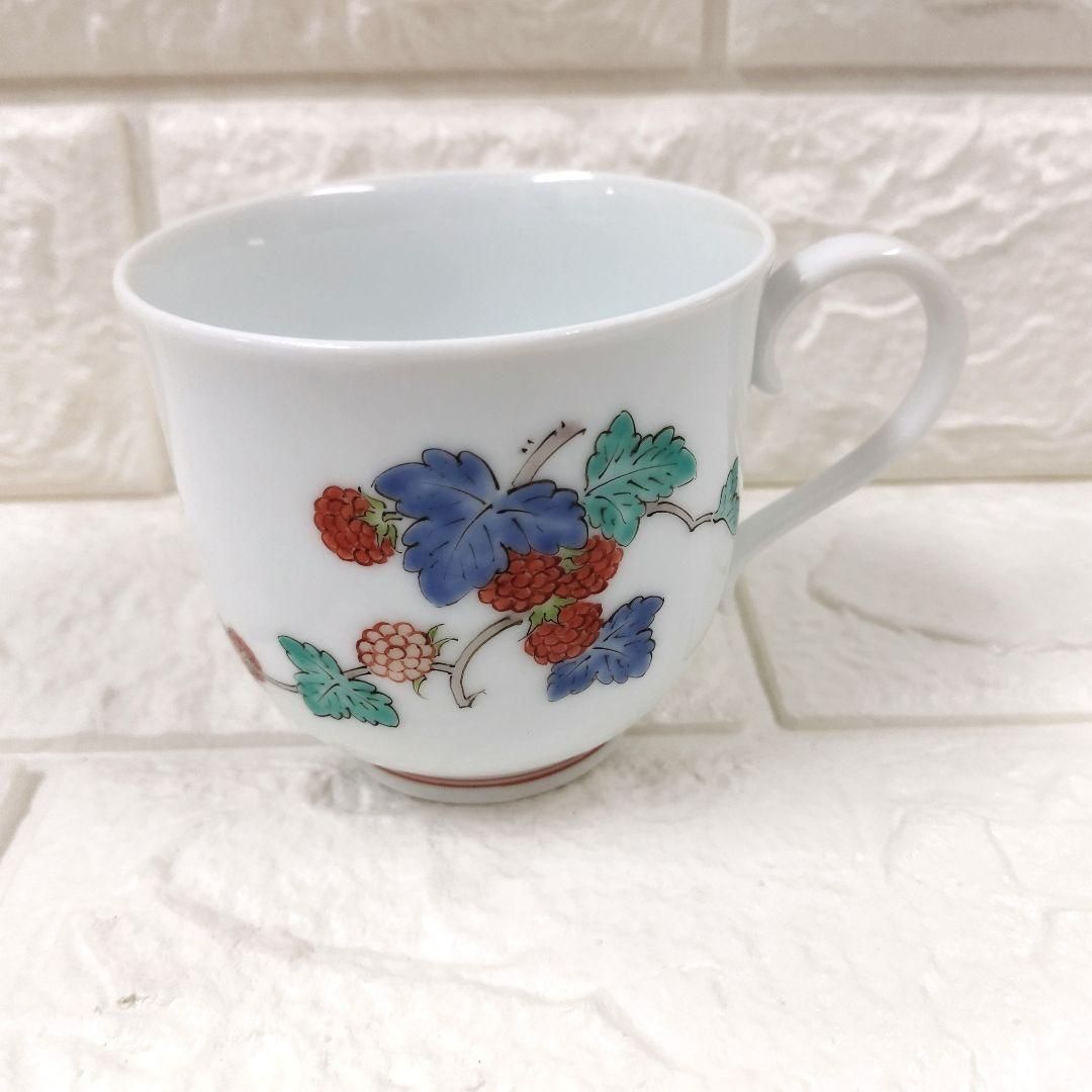 十四代 酒井田柿右衛門 カップ ソーサー セット カップ＆ソーサー