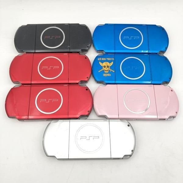 中古】本体）【ジャンク】SONY/PSP本体7台まとめ PSP-3000 バッテリー