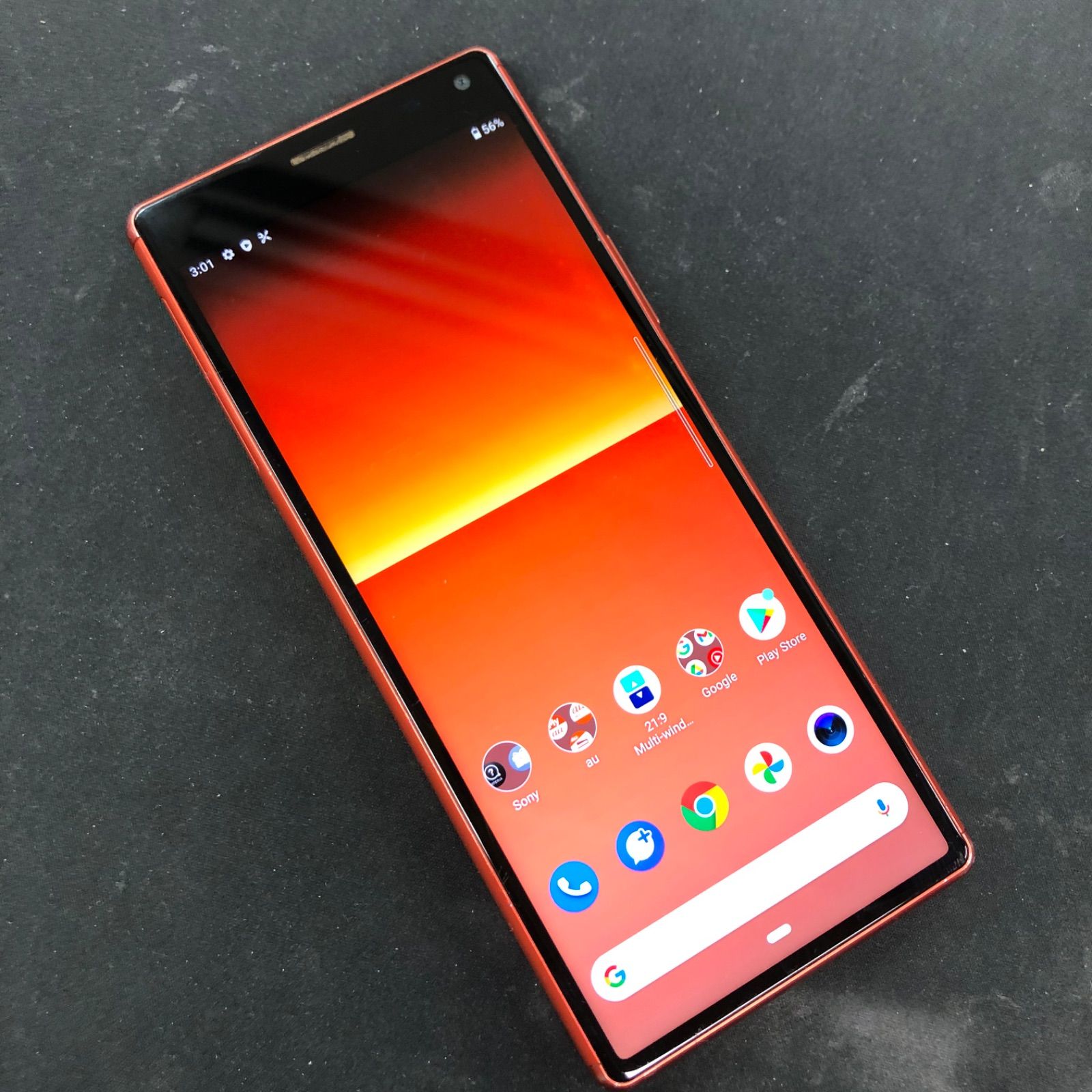 訳あり品】Xperia 8 au SIMロック解除済 64GB SOV42 オレンジ - メルカリ