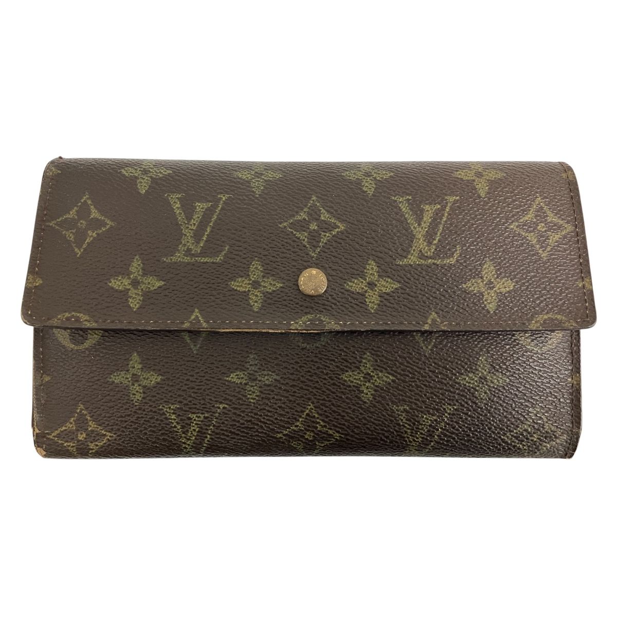 美品 ルイヴィトン モノグラム ポシェット ポルトモネ クレディ 817 ルイ・ヴィトン モノグラム ポシェット ポルトモネ クレディ M61725