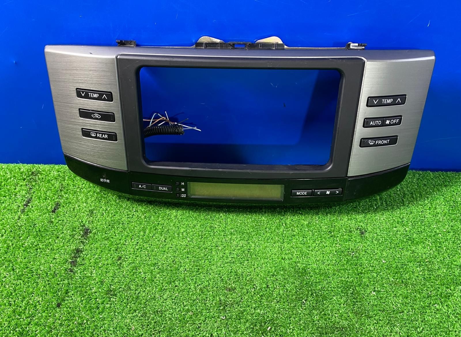 ZT-7678] 純正トヨタ マークX GRX120 ナビオーディオパネル + エアコン