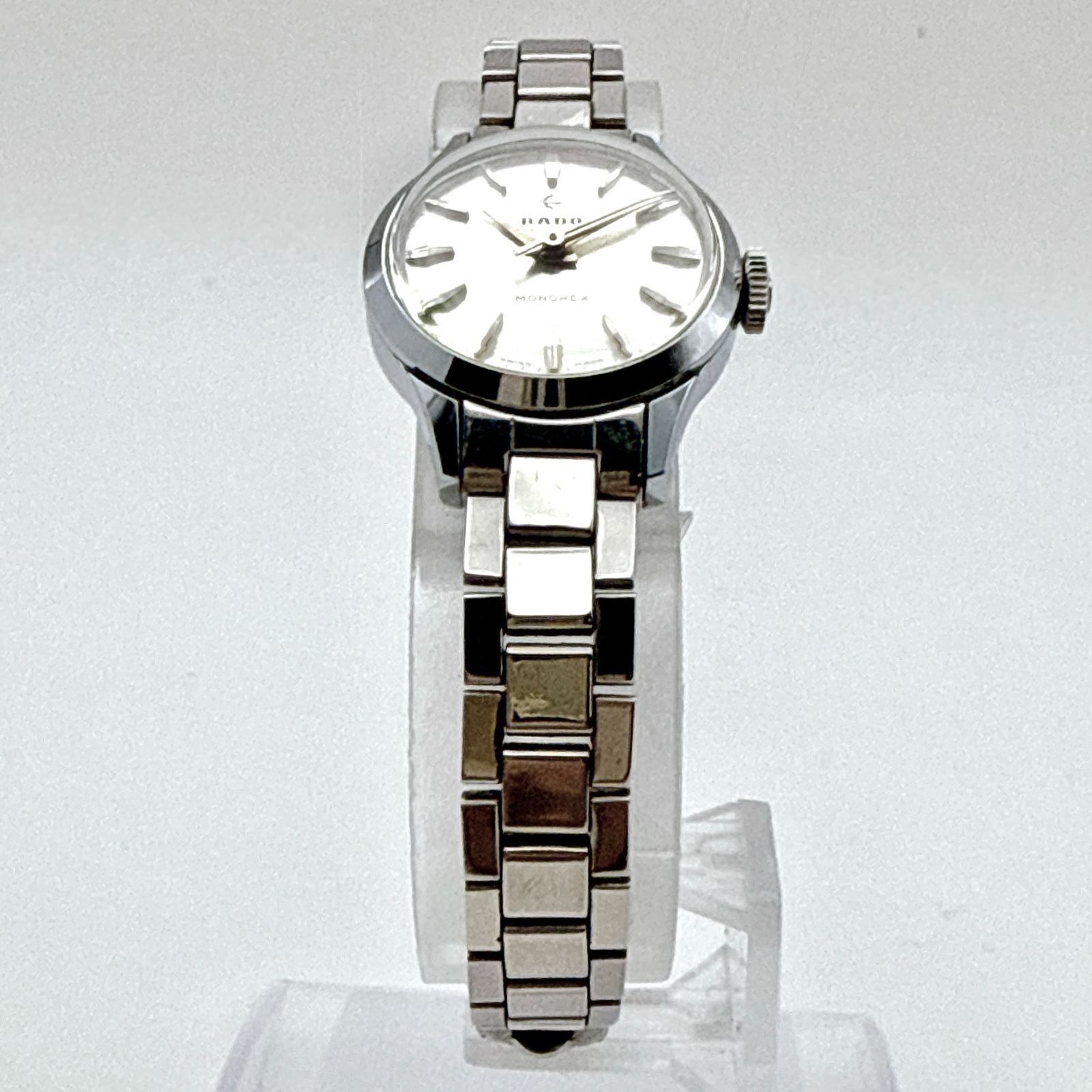 A119【稼働・アンティーク・極美品・オリジナルベルト】 RADO MONOREX 