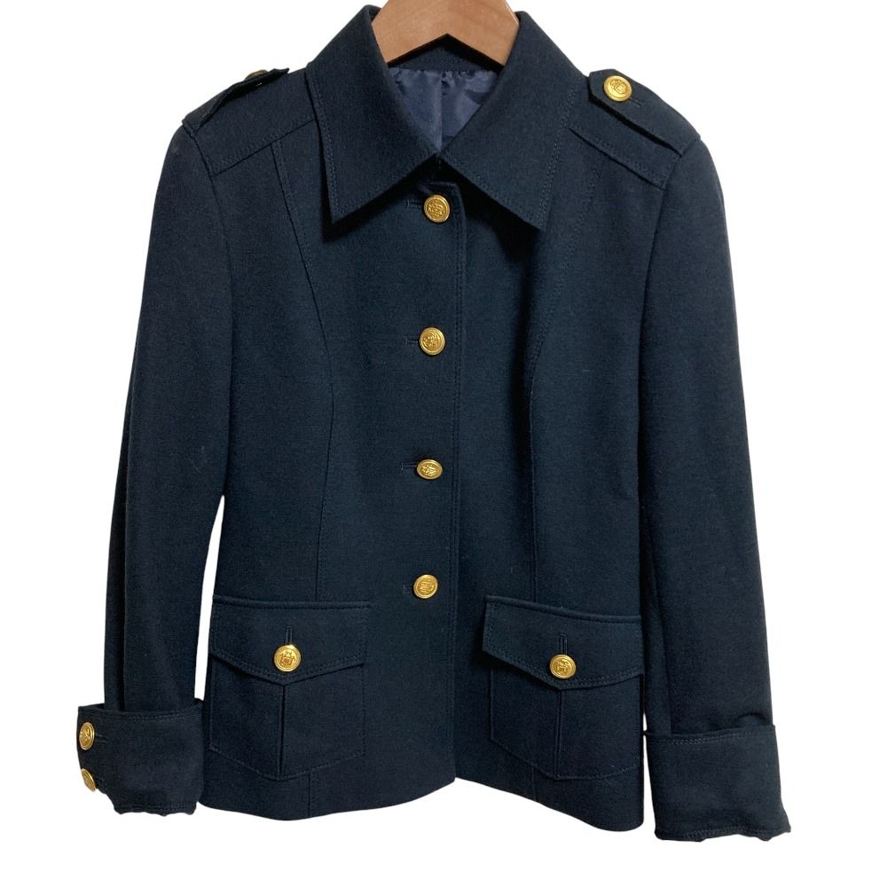美品 J PRESS ジェイプレス 金ボタン ウールジャケット サイズ9