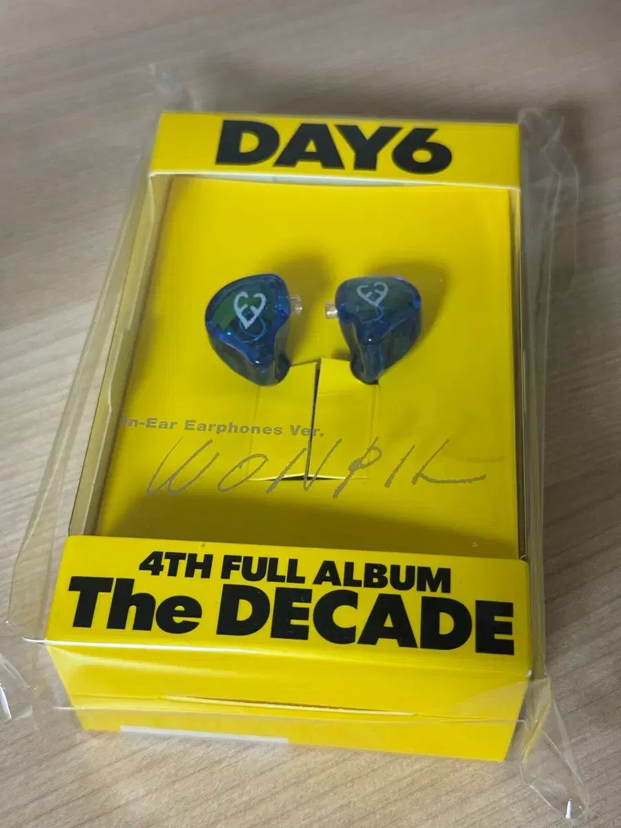 DAY 6 The Decade インイヤー盤 イヤホン ウォンピル