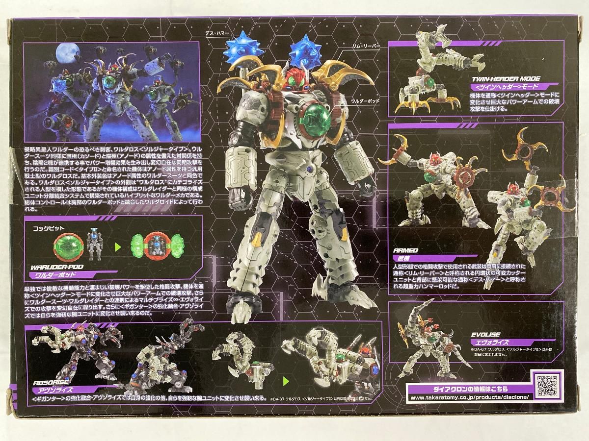 DA-67 ワルダロス ＜ソルジャータイプII＞ 「ダイアクロン」 タカラ
