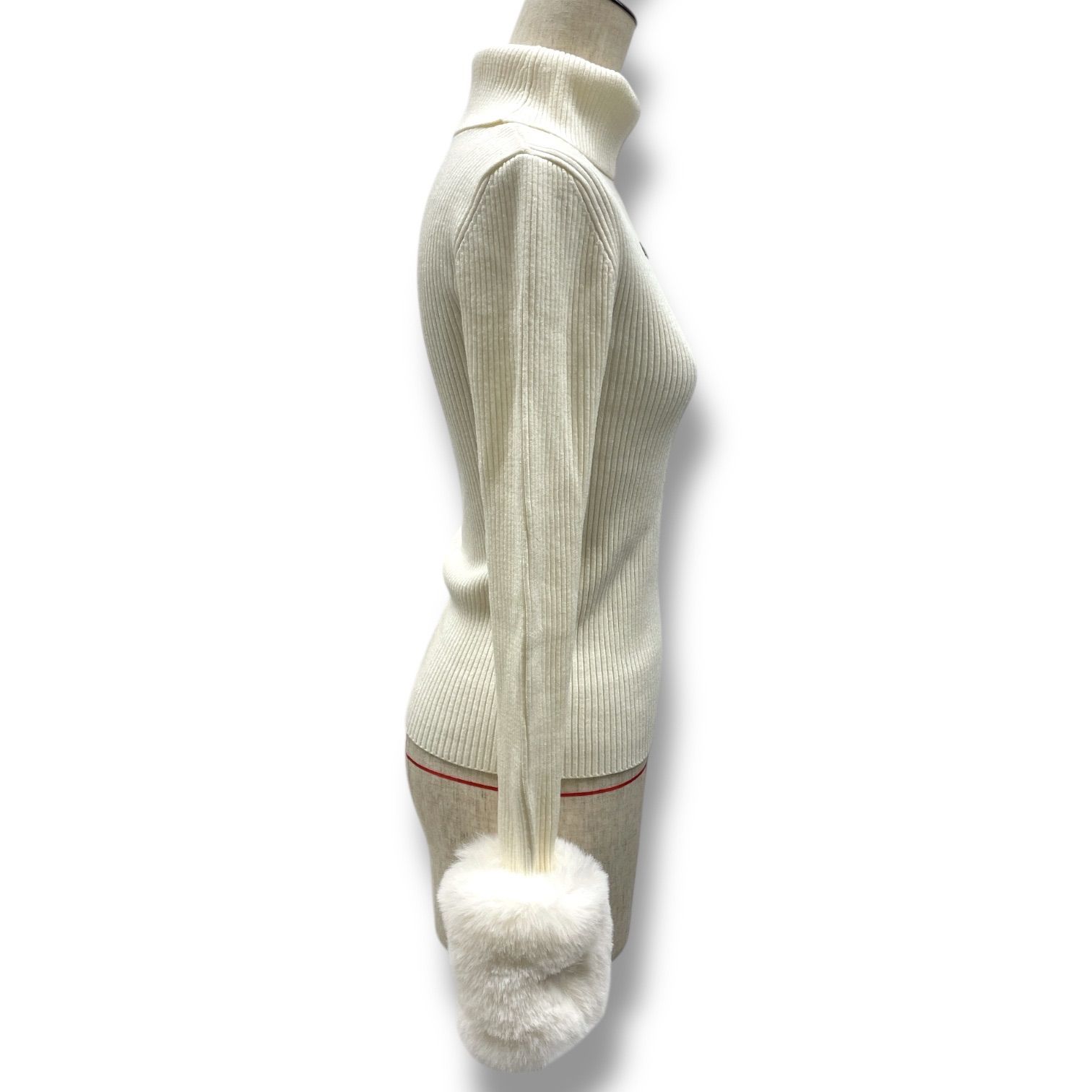 Darich ダーリッチ スムースファーリブニットトップス セーター