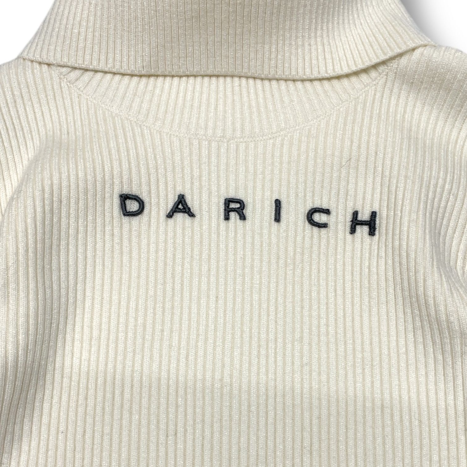 Darich ダーリッチ スムースファーリブニットトップス セーター 