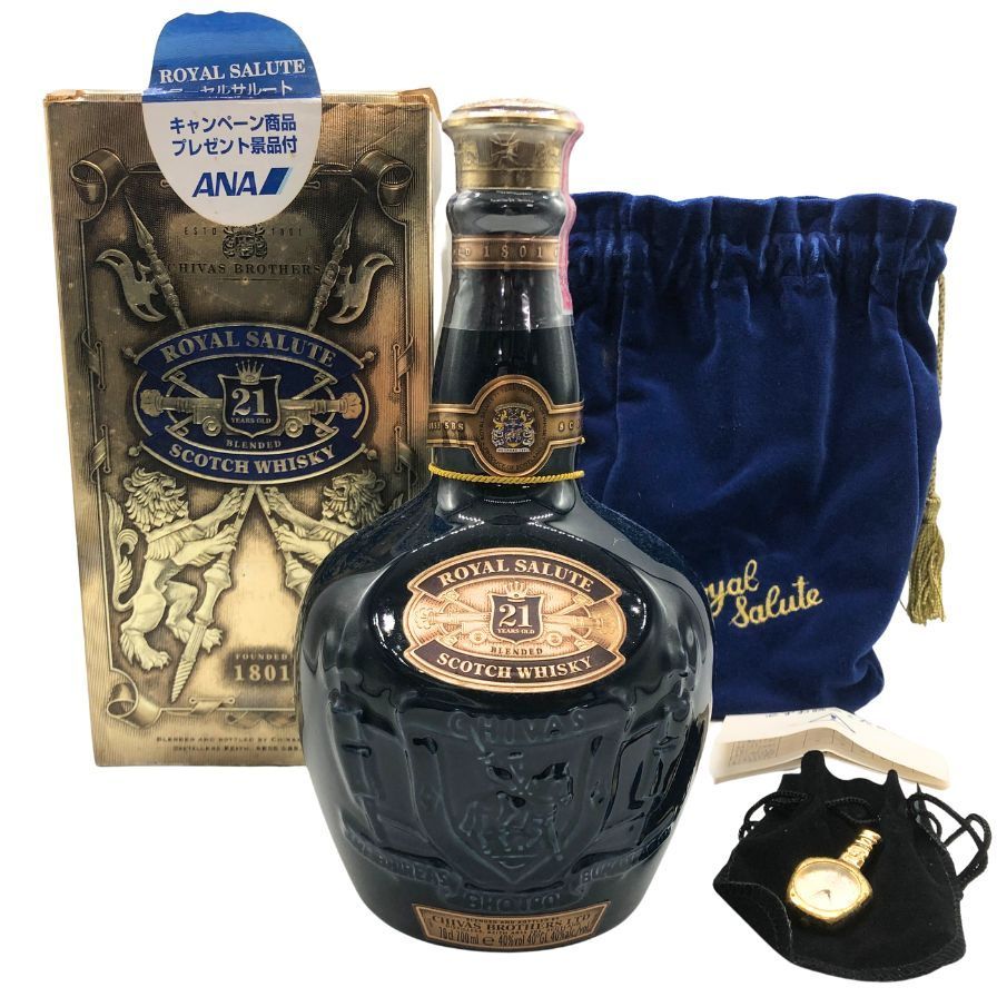 ロイヤルサルート 21年 青陶器 700ml 未開栓 - メルカリ