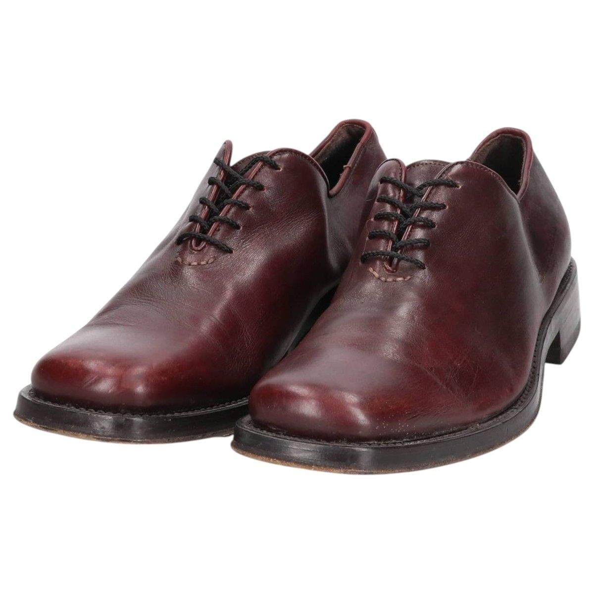 古着 LENDVAY & SCHWARCZ レザーシューズ イタリア製 43 1/2 メンズ28.0cm相当/saa014654