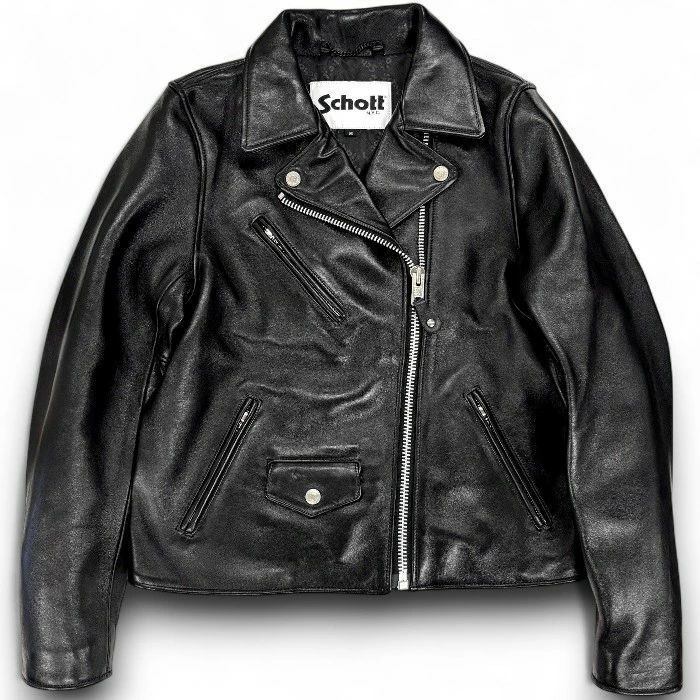 Schott N.Y.C. ショット 本革 羊革 ラムレザー ダブルライダース