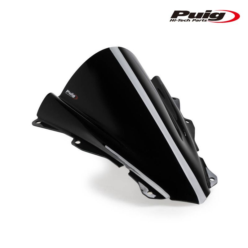 Puig 21767N Z-RACING SCREEN [BLACK] Kawasaki ZX-4R Ninja (24-25