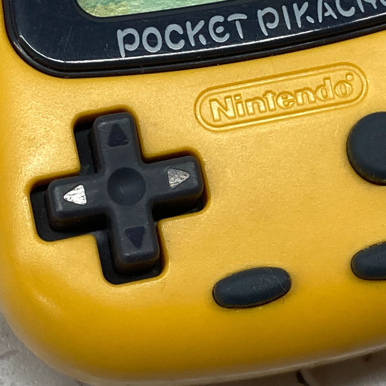 Nintendo POCKET PIKACHU ポケットピカチュウ 万歩計 通電のみチェック