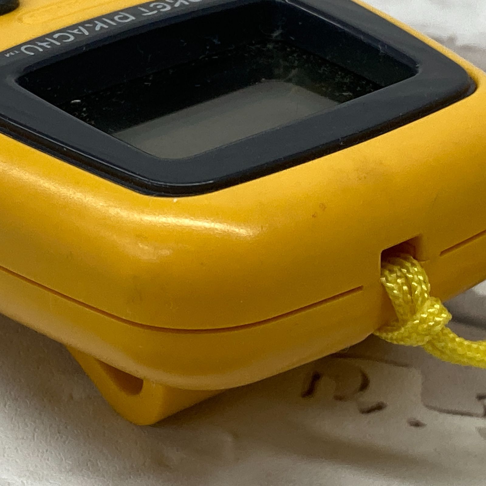 Nintendo POCKET PIKACHU ポケットピカチュウ 万歩計 通電のみチェック
