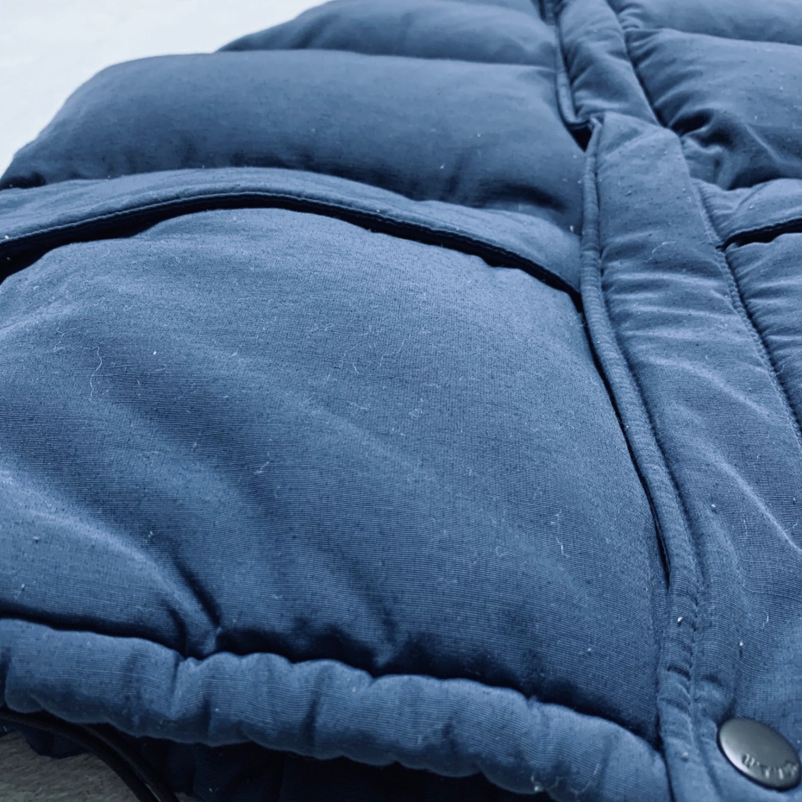 WTAPS ダウンベスト TYPE-ARCTIC-V ミリタリー Lサイズ ネイビー 紺