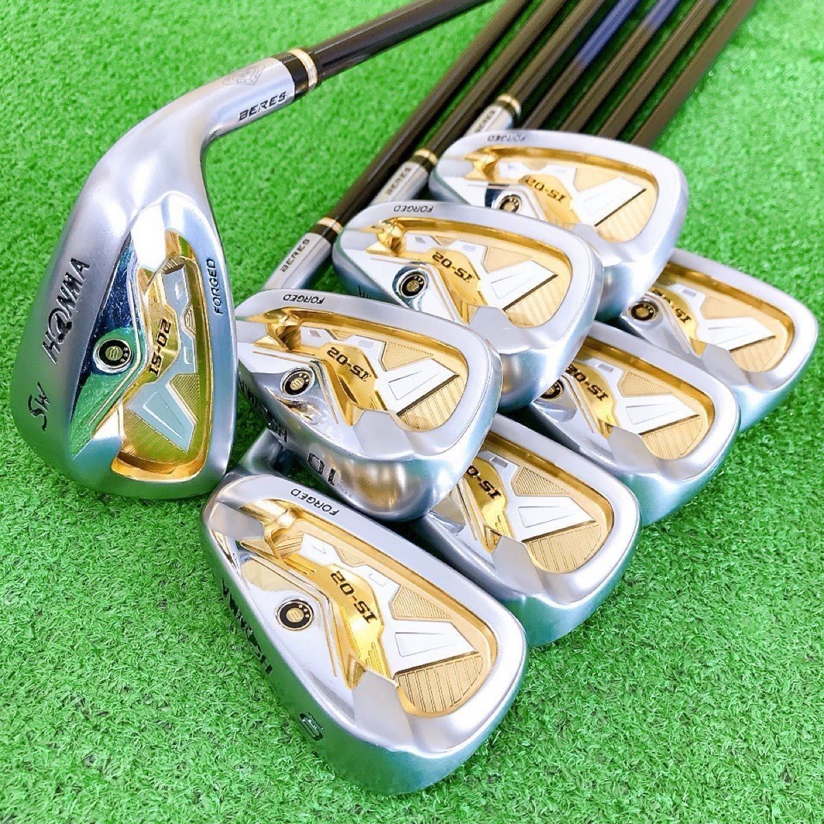 ツ80最高級星3S ホンマベレス IS-02 BERES8本アイアンセット HONMA