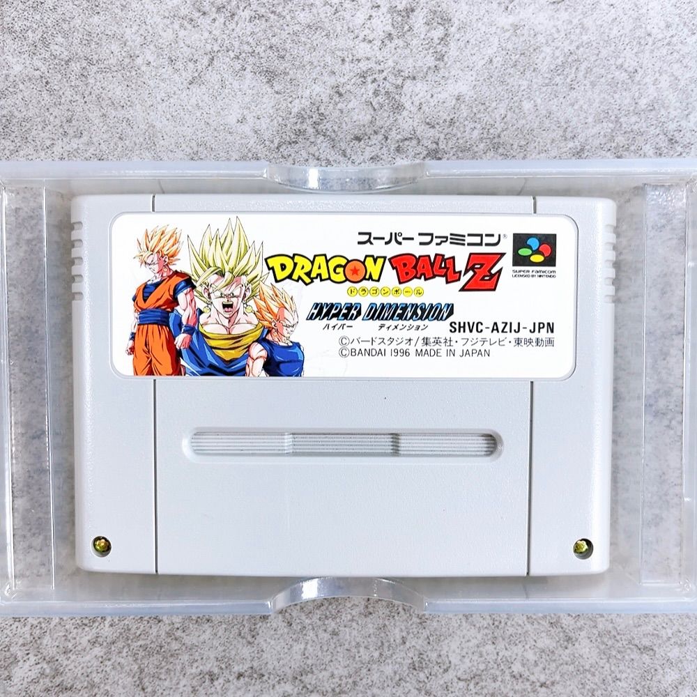 H 516 バンダイ ドラゴンボールZ ハイパーディメンション SHVC AZIJ JPN スーパーファミコン ソフト SFC 箱説付き 動作品 レトロゲーム