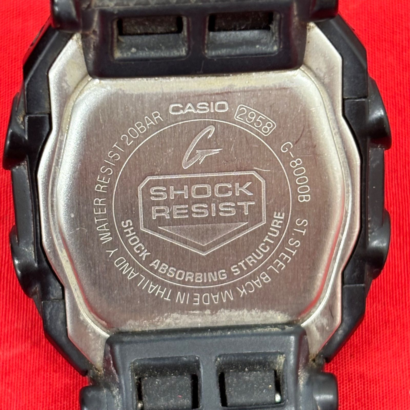 Tamio様専用】G-SHOCK G-8000B CASIO Gショック 腕時計 メンズ カシオ 