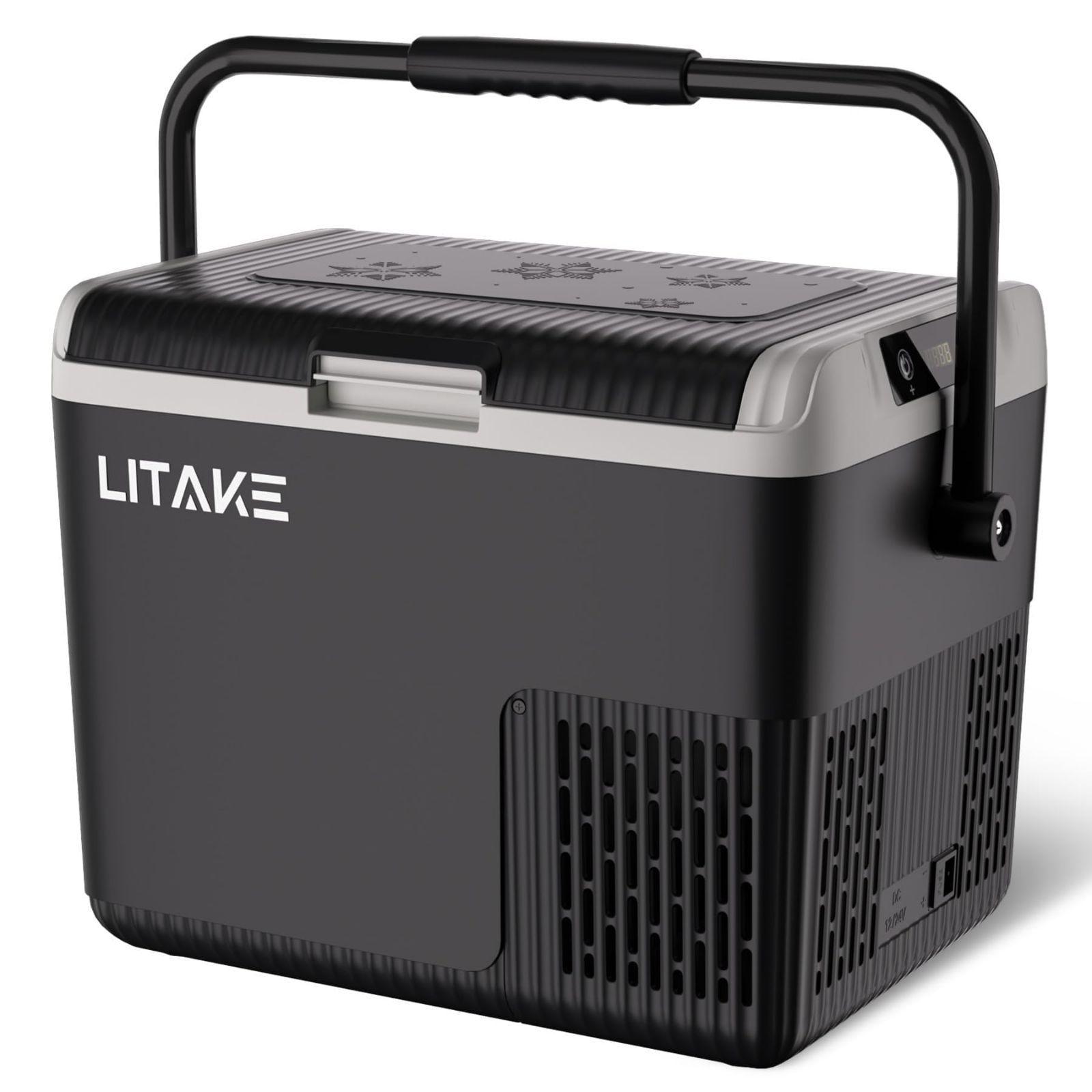 Litake [2025最新] 18L ポータブル 車載冷蔵庫 急速冷凍-20℃~20℃ 45W