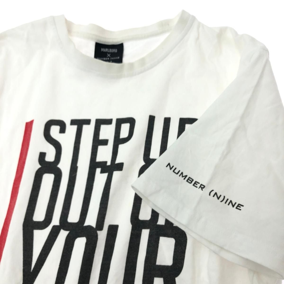 Marlboro×Number(N)ine 限定コラボTシャツホワイト NUMBER (N)INE（ナンバーナイン） MARLBORO マルボロ コラボ 半袖 T