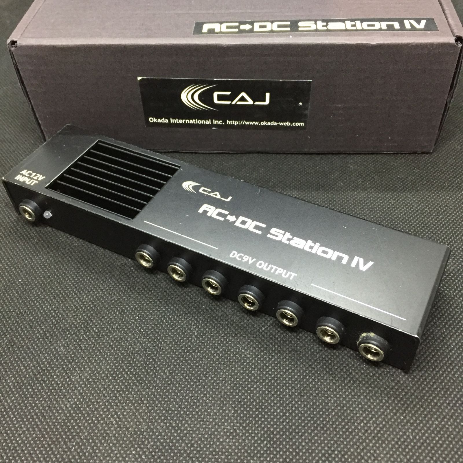 Custom Audio Japan(CAJ) AC DC STATION IV BLACK A9CUI440004 f146