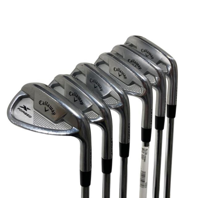 中古】 キャロウェイ X FORGED STAR(2021) 6S アイアンセット IR NS