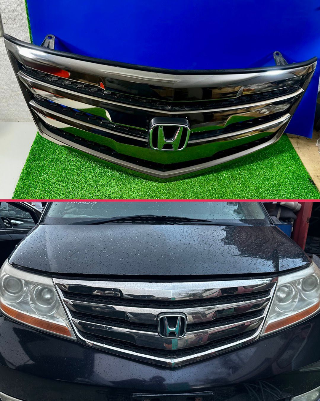 ZT-1103] 純正ホンダ エリシオン RR1 フロントグリル 71162-SKY-013