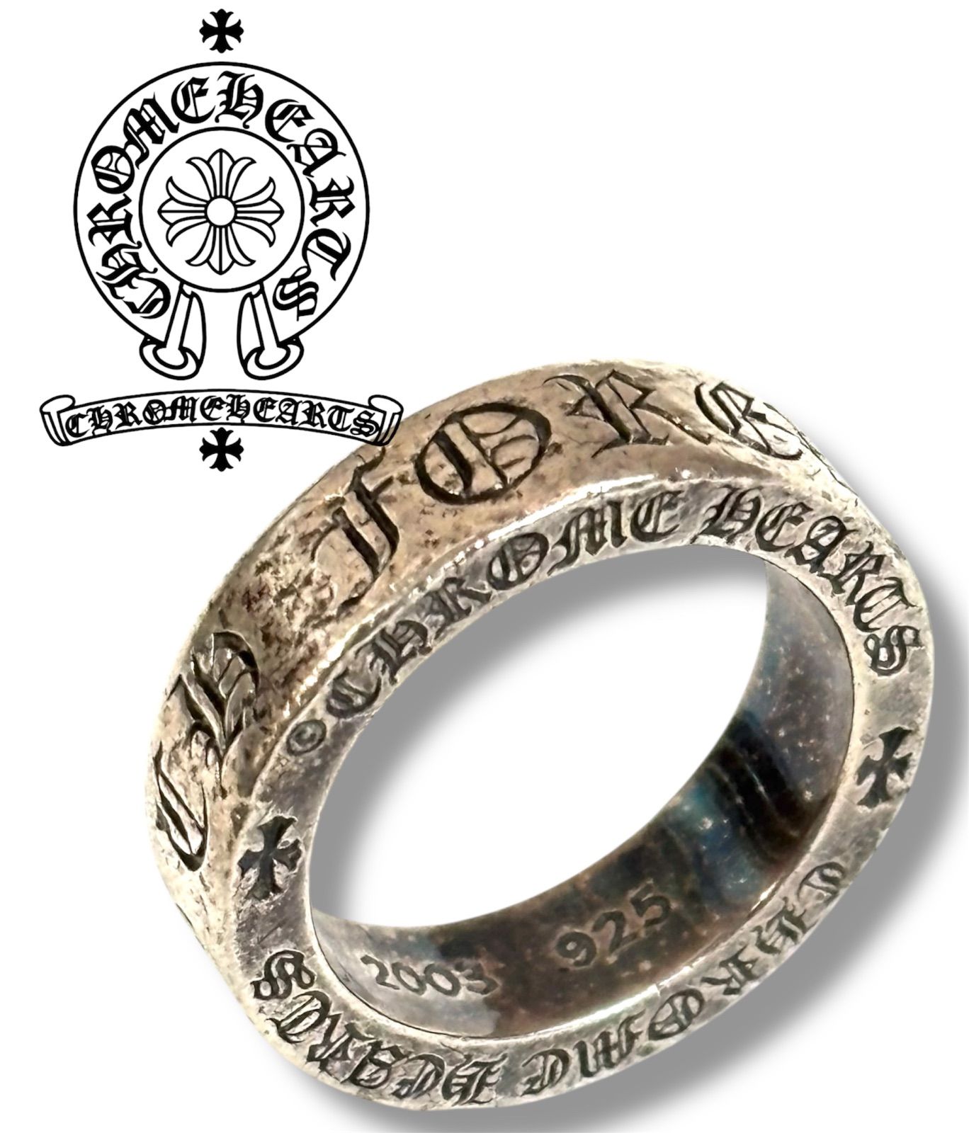 CHROME HEARTS スペーサー6mm CH FOREVER クロムハーツ スペーサー