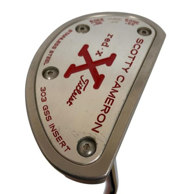 中古】 タイトリスト SCOTTY CAMERON RED X 34インチ パター PT