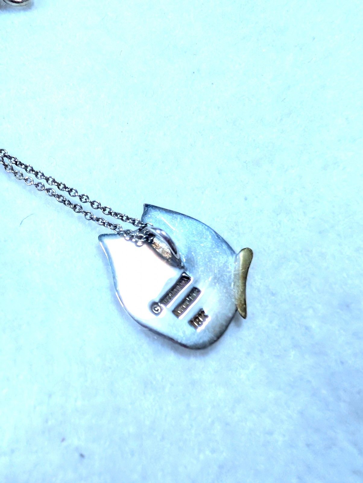 美品 TIFFANY & CO. ティファニー バタフライ ネックレス シルバー 925 