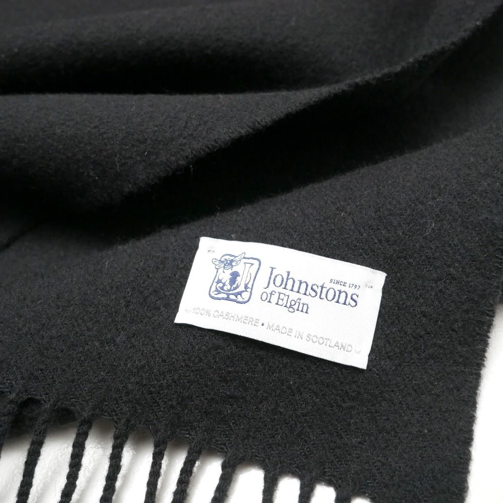 □美品□Johnstons of Elgin ジョンストンズオブエルガン マフラー 総