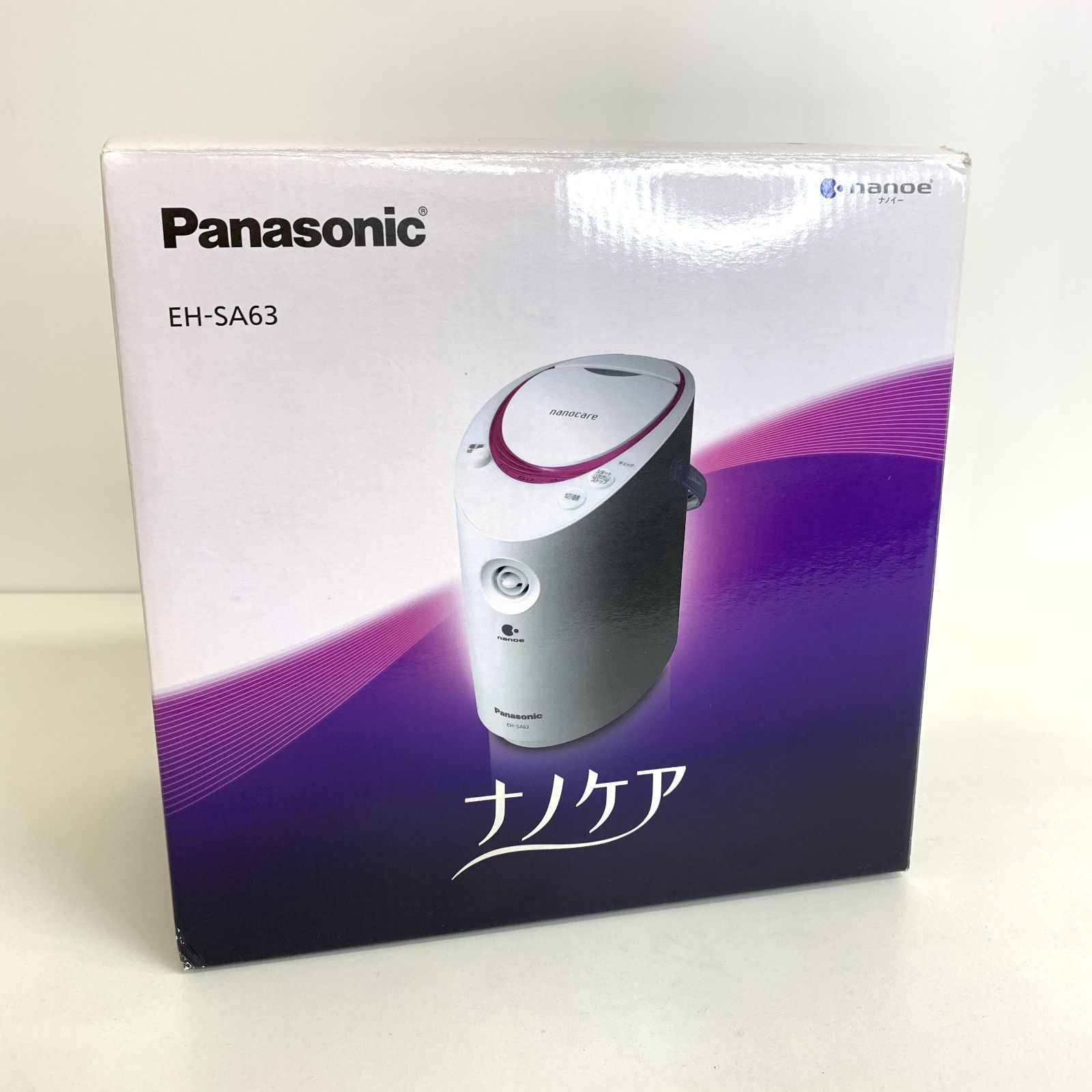 未使用品】Panasonic スチーマーナノケア EH-SA67-P パナソニック