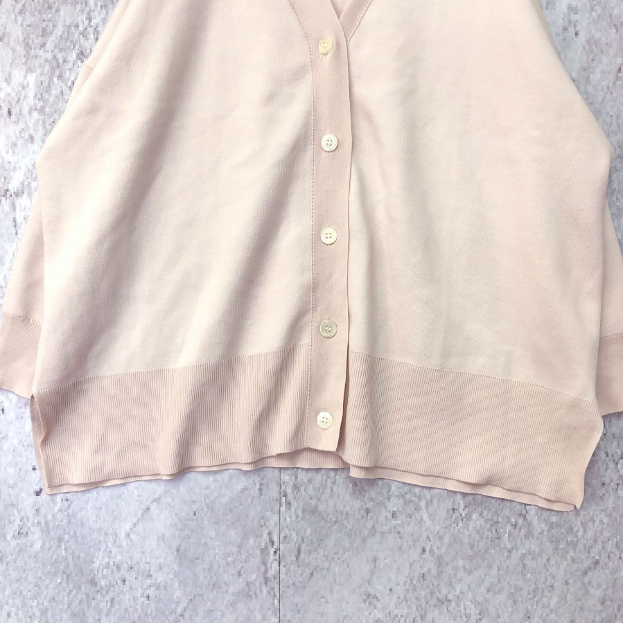 IENA イエナ スーパー ファイン スムース ポンチョ カーディガン