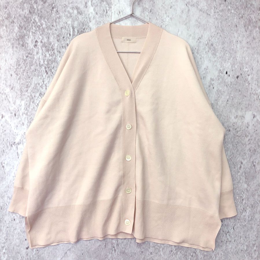 IENA イエナ スーパー ファイン スムース ポンチョ カーディガン