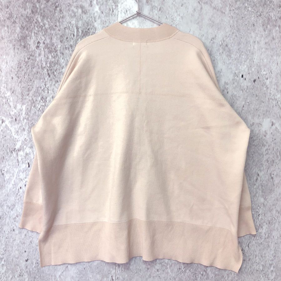IENA イエナ スーパー ファイン スムース ポンチョ カーディガン